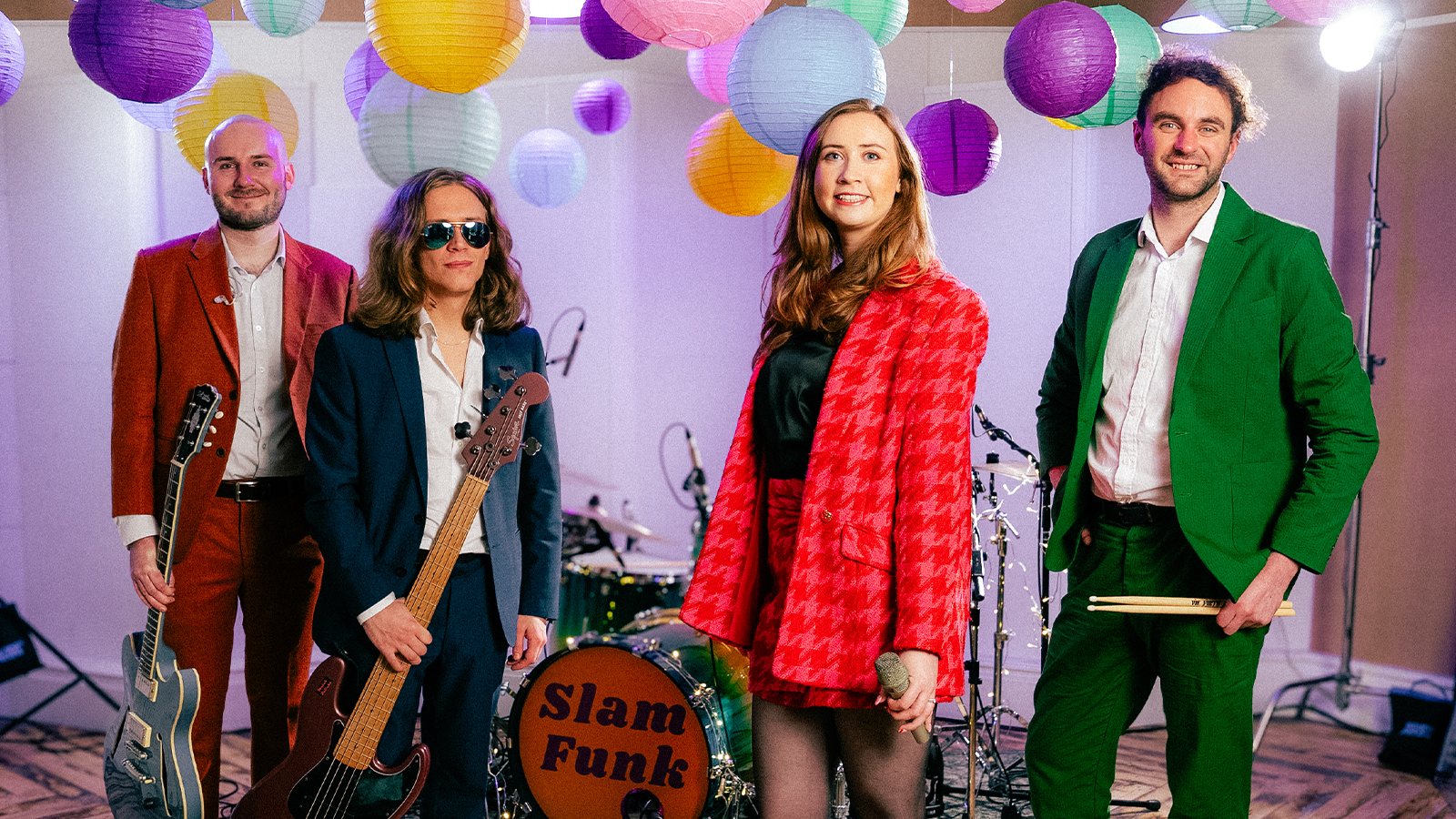 Sheffield Wedding Band Slam Funk Yorkshire UK Live Music